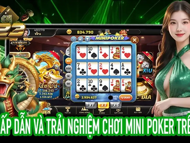 Bàn chơi Blackjack tại Betvisa VN