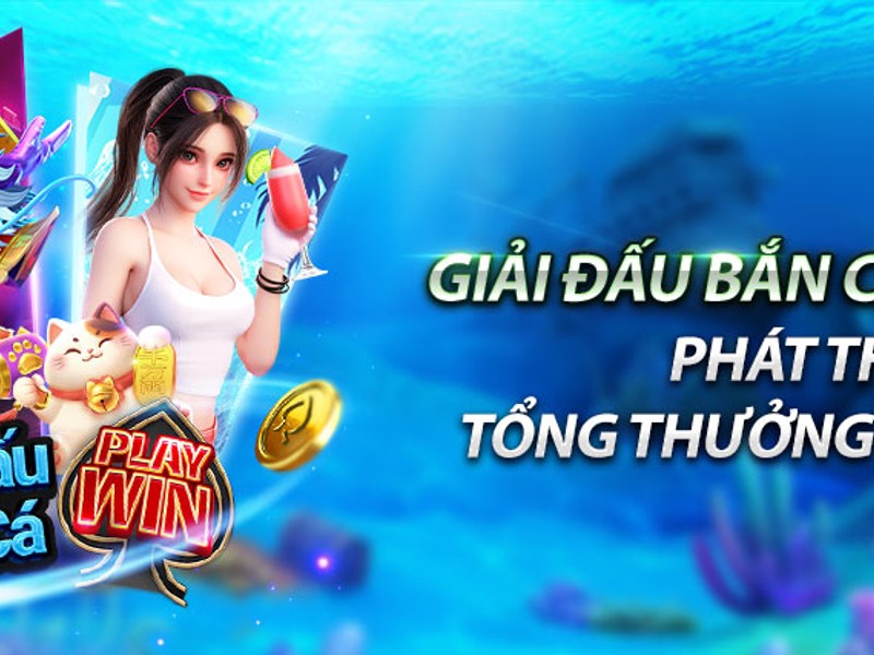 Hình ảnh trò chơi bắn cá sôi động dưới đại dương tại betvisa vn