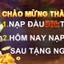 Hộp quà tặng biểu tượng cho tiền thưởng chào mừng